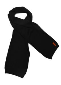 Knitted Warm & Soft Winter Muffler-BLACK